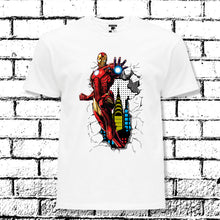 Cargar imagen en el visor de la galería, CAMISETA SUPERHEROES IRONMAN