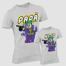 Cargar imagen en el visor de la galería, CAMISETA PACK PADRE E HIJO JOKER LEGO