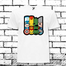 Cargar imagen en el visor de la galería, CAMISETA MINI AVENGERS