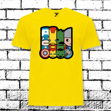Cargar imagen en el visor de la galería, CAMISETA MINI AVENGERS