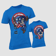 Cargar imagen en el visor de la galería, CAMISETA PACK PADRE E HIJO CAPITAN