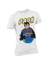 Cargar imagen en el visor de la galería, CAMISETA PACK PADRE E HIJO SUPERMAN LEGO