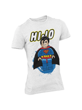 Cargar imagen en el visor de la galería, CAMISETA PACK PADRE E HIJO SUPERMAN LEGO
