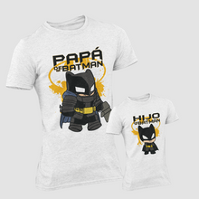 Cargar imagen en el visor de la galería, CAMISETA PACK PADRE E HIJO BATMAN
