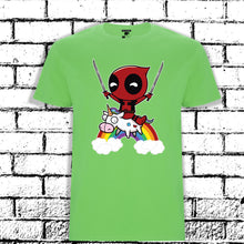 Load image into Gallery viewer, DEAD POOL CHIBI T-SHIRT
