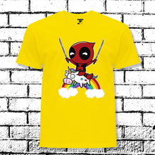 Load image into Gallery viewer, DEAD POOL CHIBI T-SHIRT
