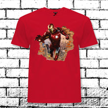 Load image into Gallery viewer, SUPERHEROES IRONMAN WALL T-SHIRT
