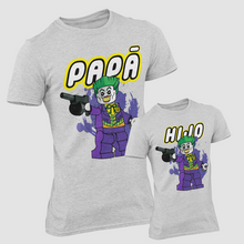 Cargar imagen en el visor de la galería, CAMISETA PACK PADRE E HIJO JOKER LEGO
