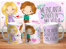 Cargar imagen en el visor de la galería, TAZA PRINCESAS
