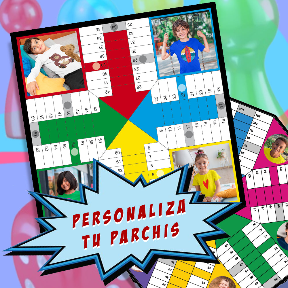 PARCHIS PERSONALIZABLE