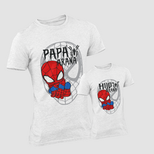 Cargar imagen en el visor de la galería, CAMISETA PACK PADRE E HIJO SPIDERMAN
