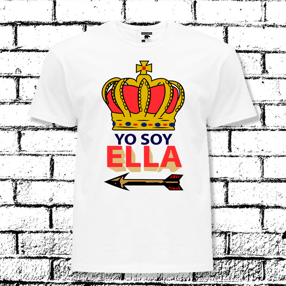 CAMISETA NOVIOS YO SOY ELLA